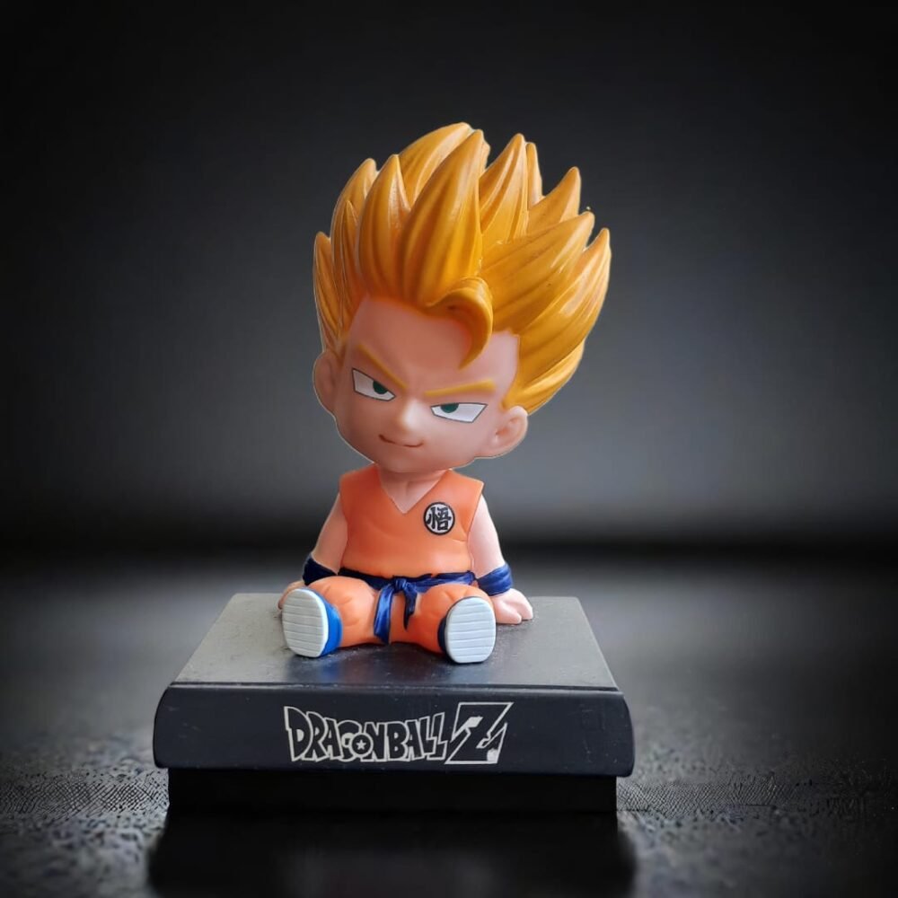 DragonBallZ Goku Character Bobble Head for Cars, Showpieces and Table Showcases