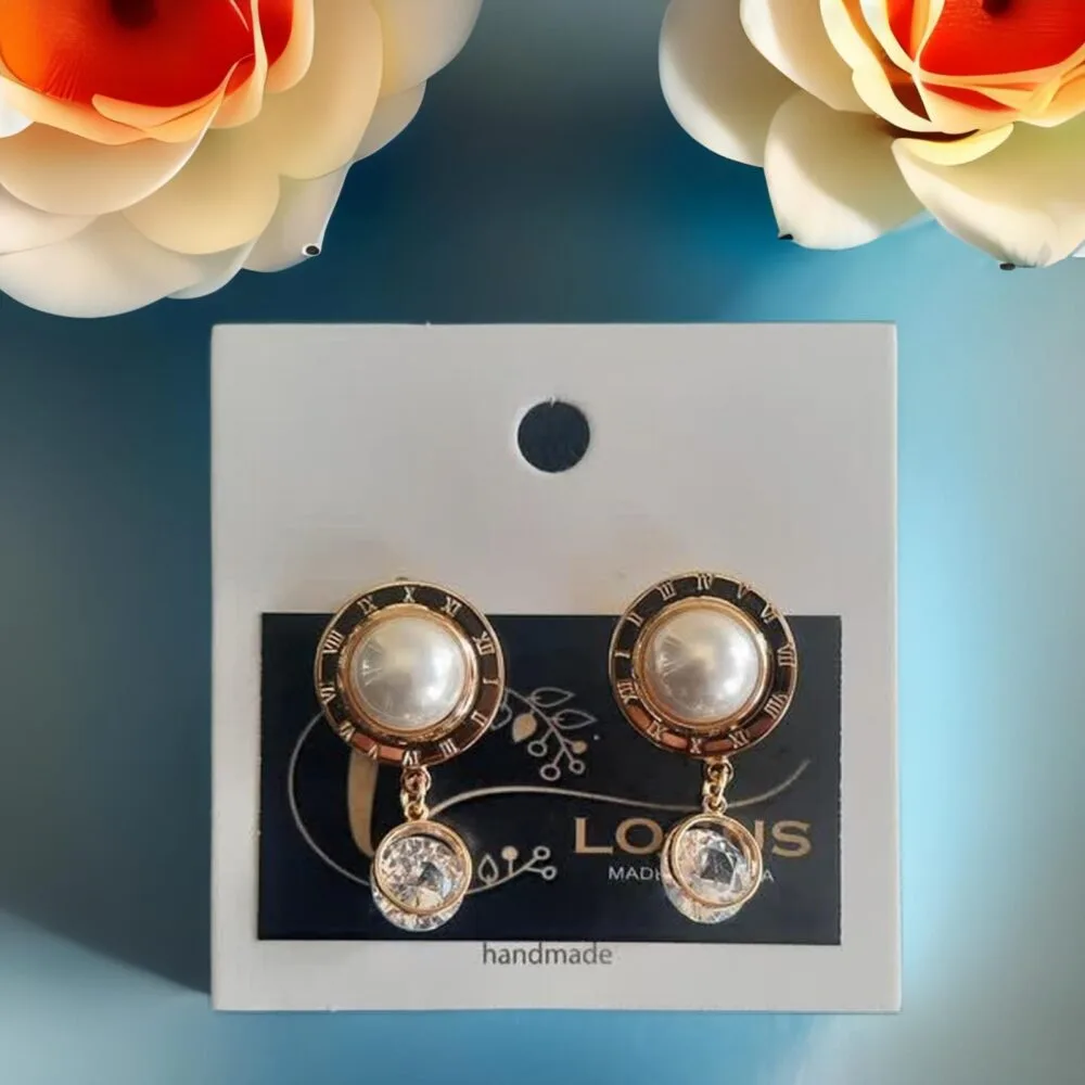 SDL - 1 Set of Beautiful Korean Earrings of Stud Type