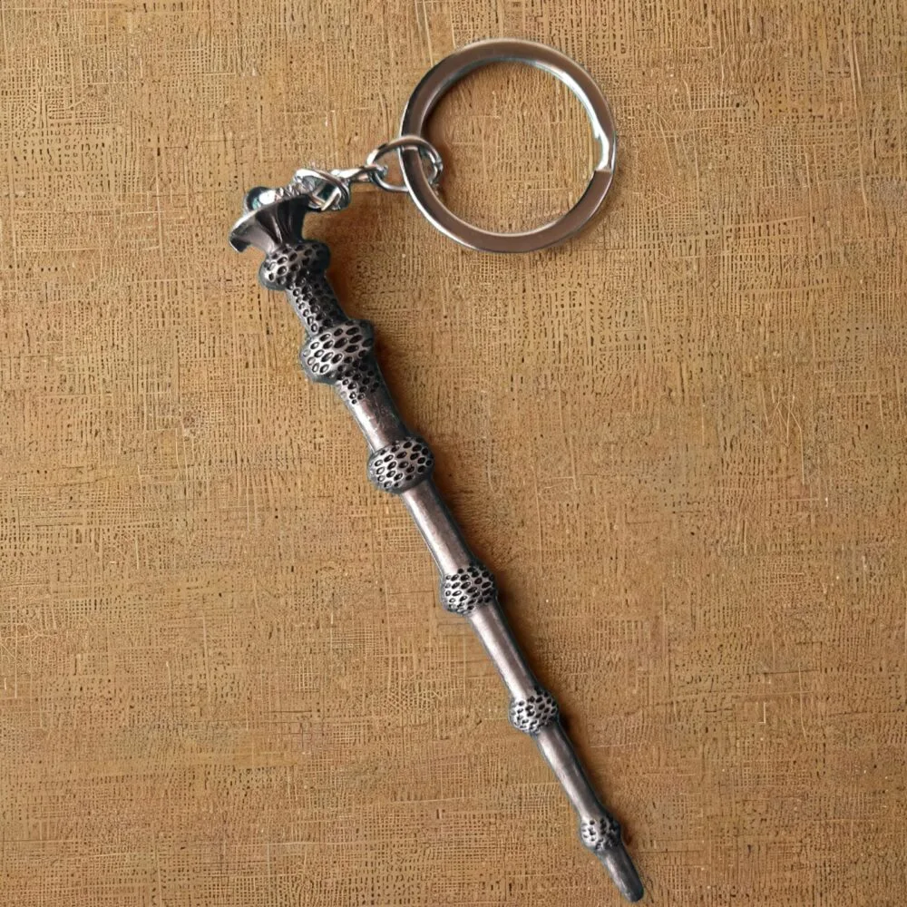 SDL - 1 Piece of Harry Potter Magic Wand Metal Keychain for Cycle, Car, Bike and House Keys