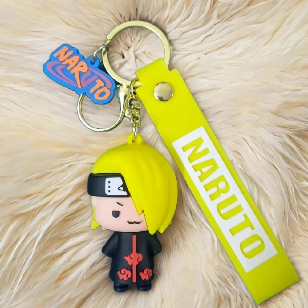 SDL – 1 Piece of Premium Big Size Naruto Deidara Character with Tag and Keyrings