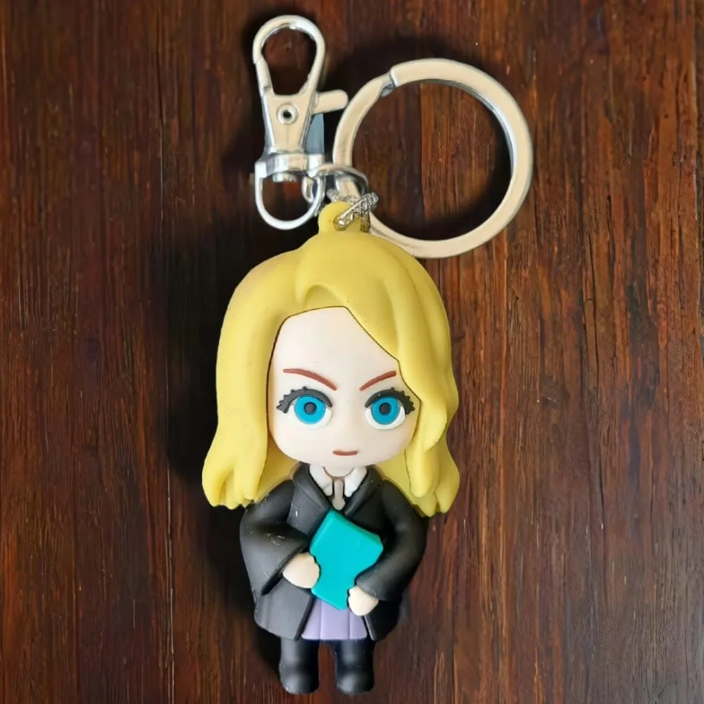 SDL - 1 Piece of Harry Potter Hermione Character Premium Keychain for Bike, Cycle, Car and House Keys