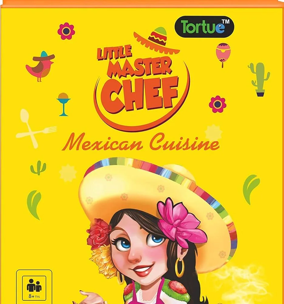 SDL – 1 Set of Little Master Chef Card (Mexican Cuisine) Game based on Cooking Theme for Kids and Family Indoor & Travel Play