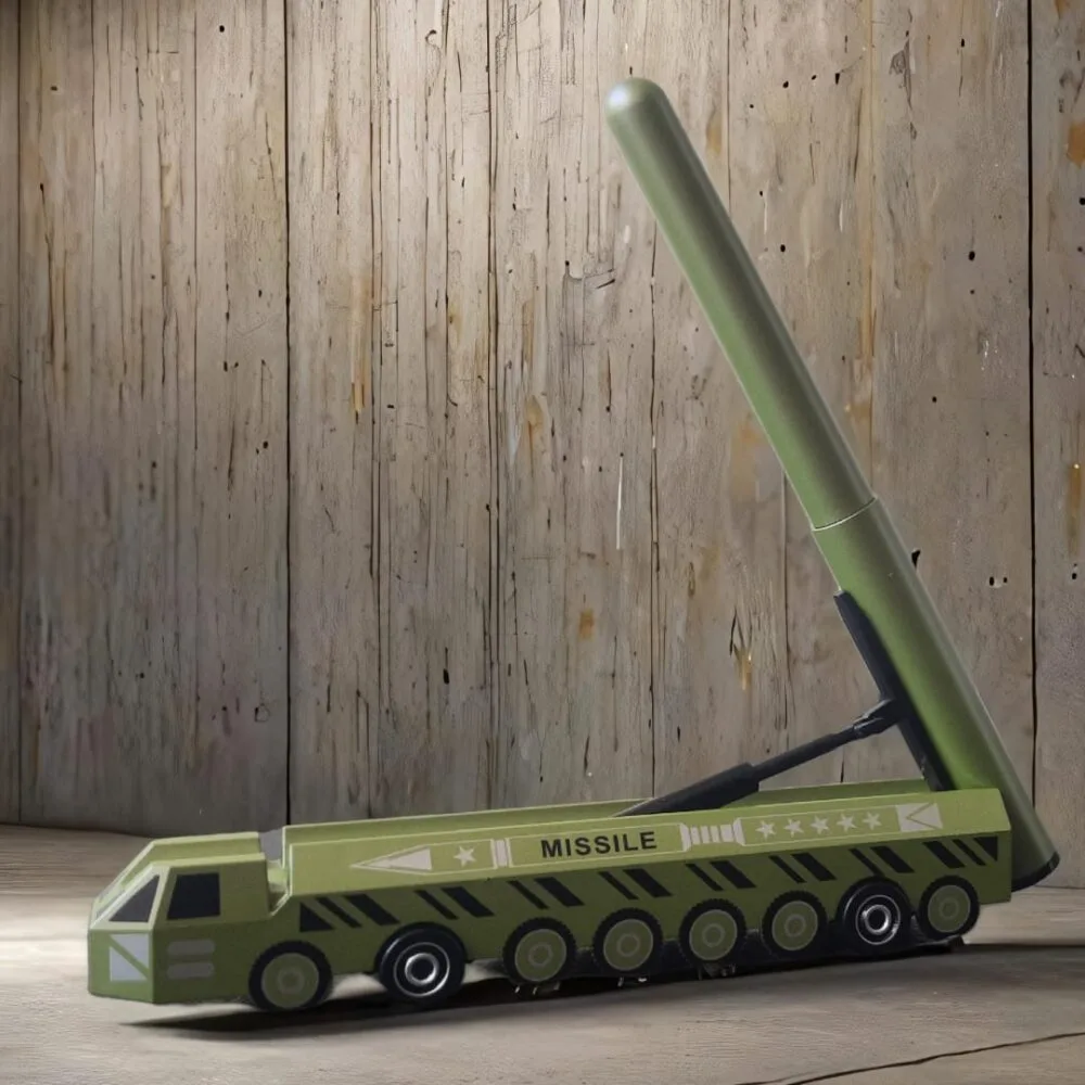SDL - 1 Piece of Missile Vehicle with Pen on Movable Vehicle and Launch Type Pen