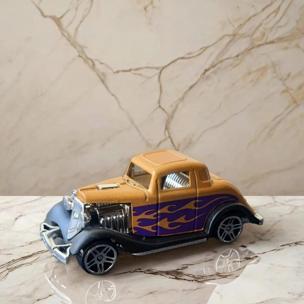 SDL - 1 Piece of Hot Wheel Replica Ghost Rider Design Small Metal Car For Kids and Car Lovers
