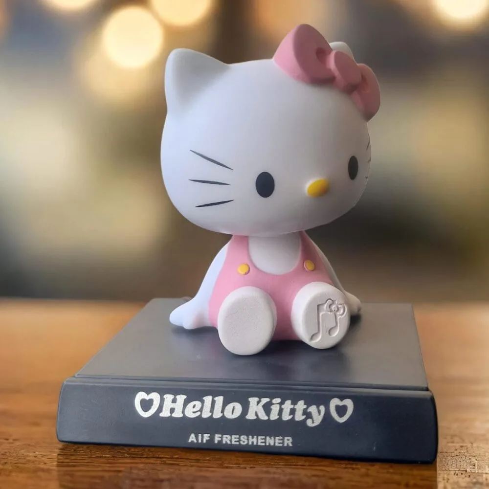 SDL Premium Hello Kitty Design Bobbleheads for Car Dashboard and Showpieces