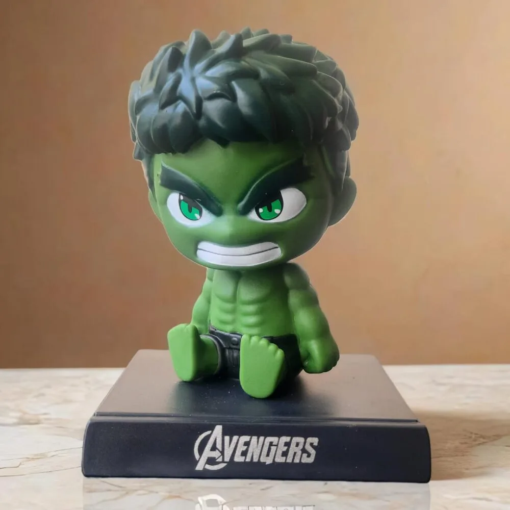 SDL Premium Avenger Hulk Design Bobbleheads for Car Dashboard and Showpieces