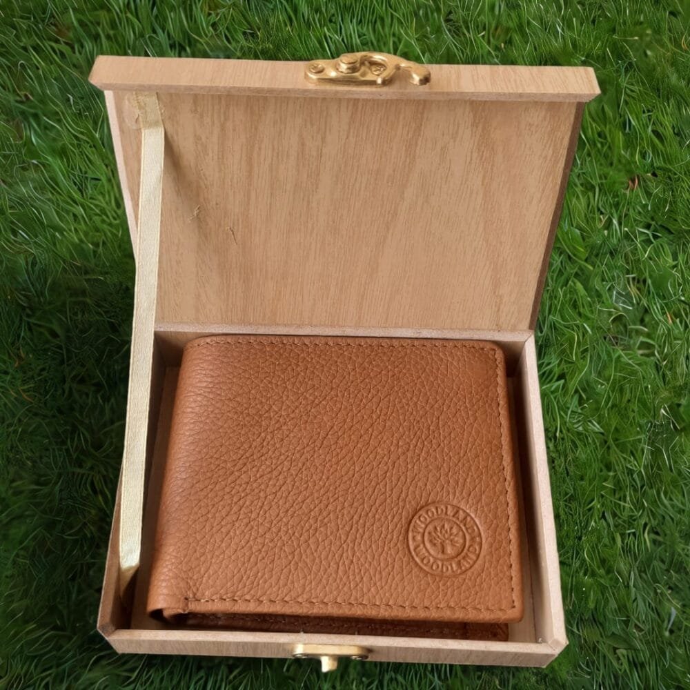 SDL Premium Men Wallet for Gifting and Personal Use of Woodland Print