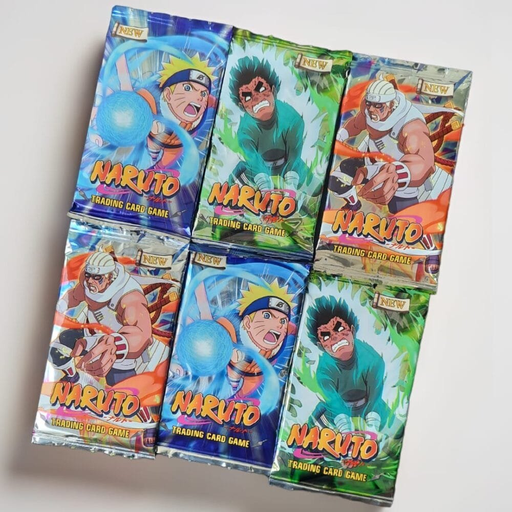 SDL 6 Packets of Naruto Trading Card Game for Kids and Naruto Fans