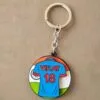 SDL Premium Virat Kohli Jersey 18 Colored Design Rotating Keychain for All Keys Type
