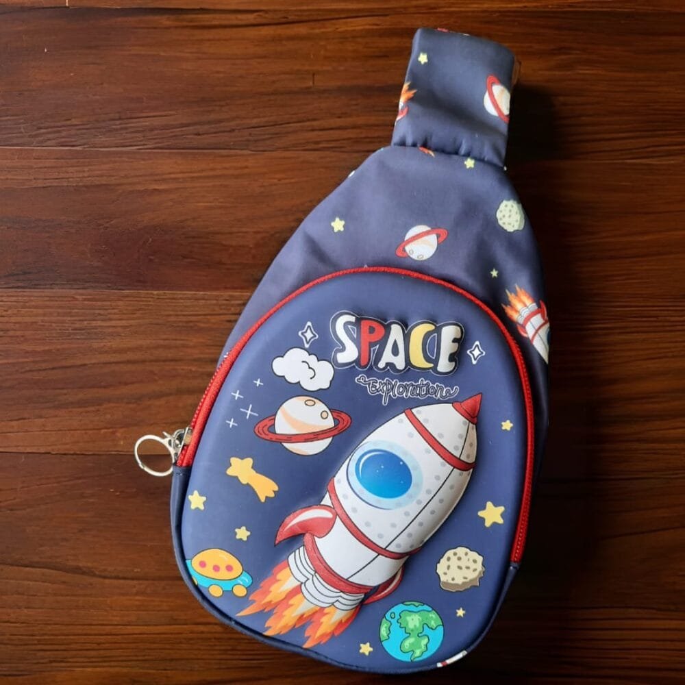 SDL Premium Toddler or Kids Cross Body Sling Bag for Compact and One Day Outing Use