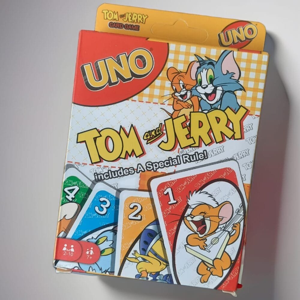 SDL Tom and Jerry UNO Cards | Premium Cartoon-Themed UNO for Kids & Adults