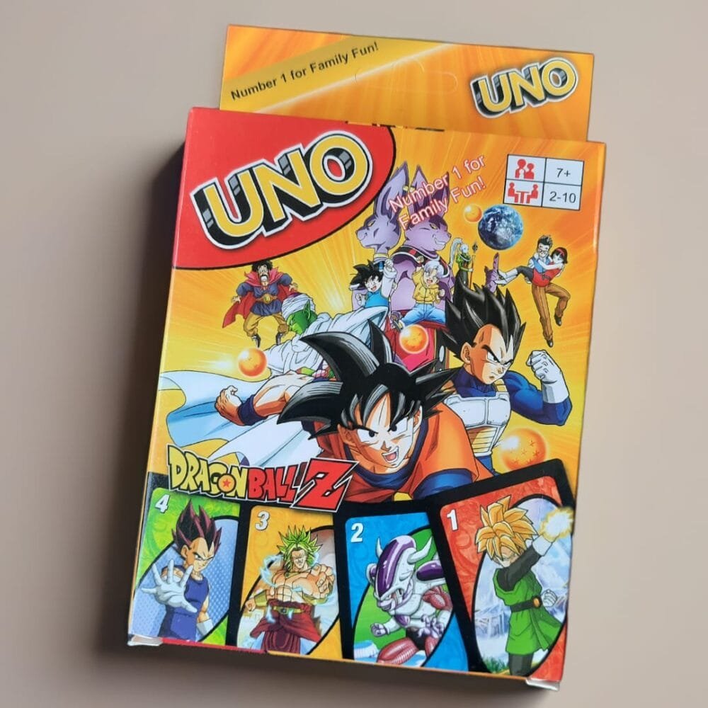 SDL Premium DragonBallZ Theme UNO Cards for Kids and Adults Travel Games