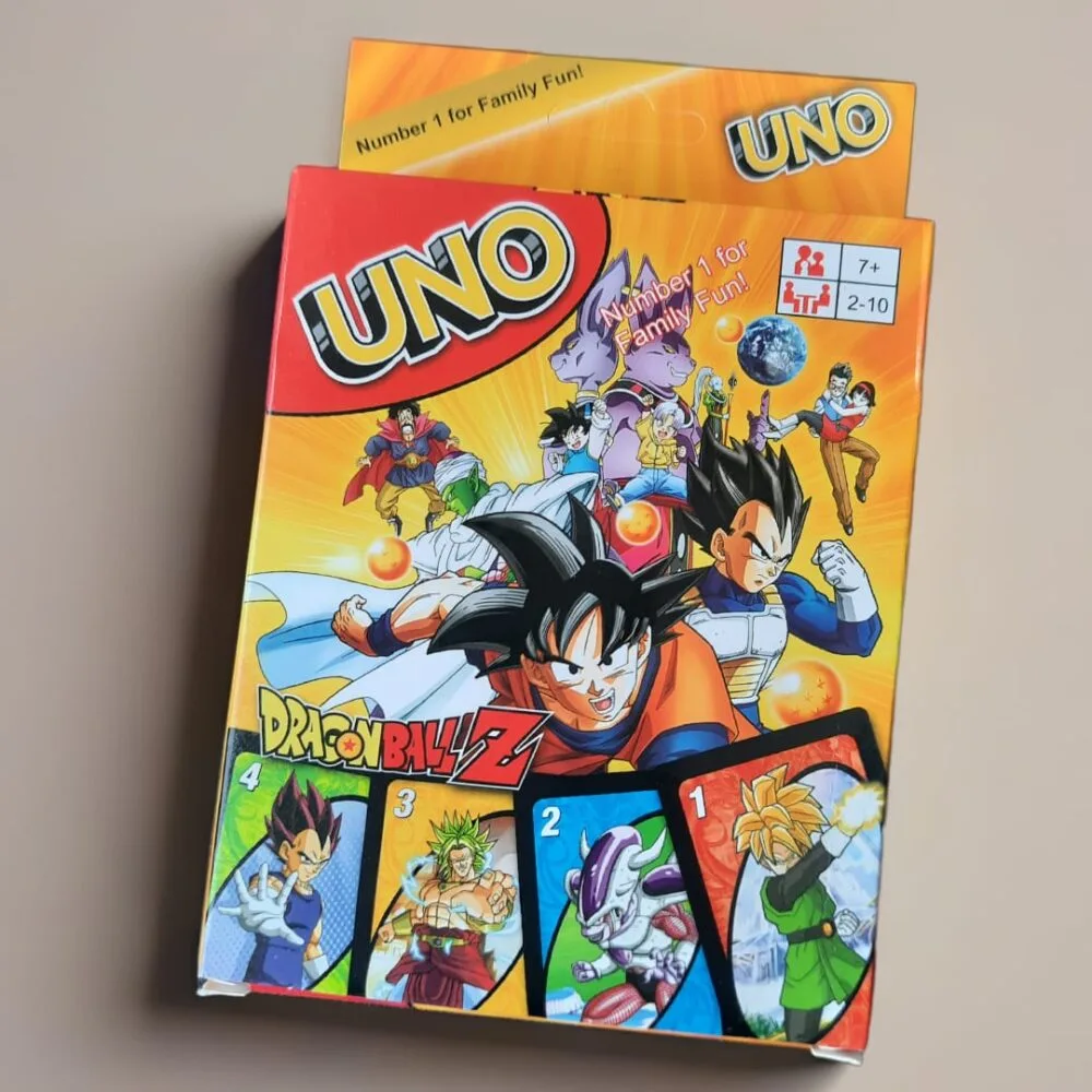SDL Premium DragonBallZ Theme UNO Cards for Kids and Adults Travel Games