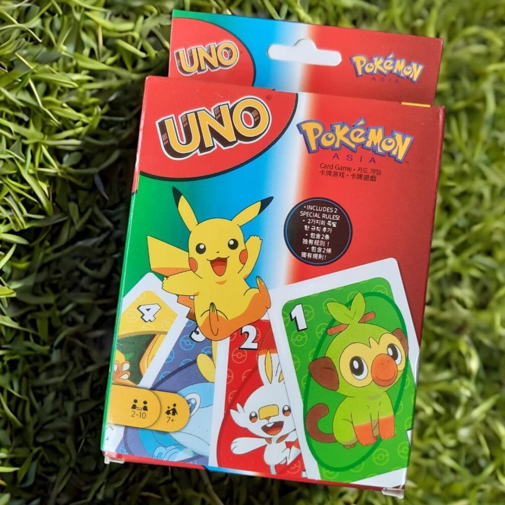 SDL Premium Pokemon Theme UNO Cards for Kids and Adults Travel Games