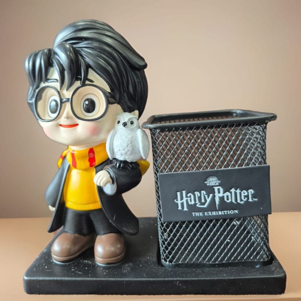 SDL Premium Big Size Harry Potter Design Ceramic Heavy Pen/Pencil Holder for Gifts and Desks