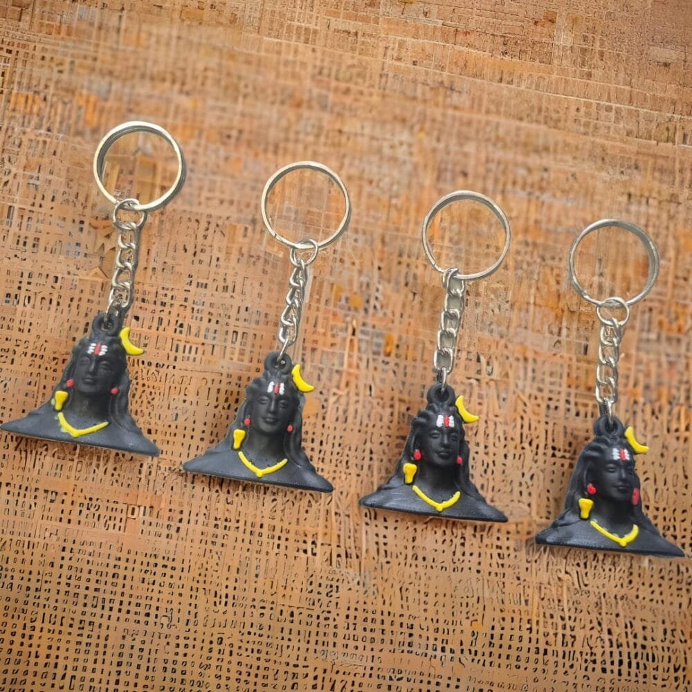 SDL 1 Piece of Small God Shiva Keychain for All Key Types