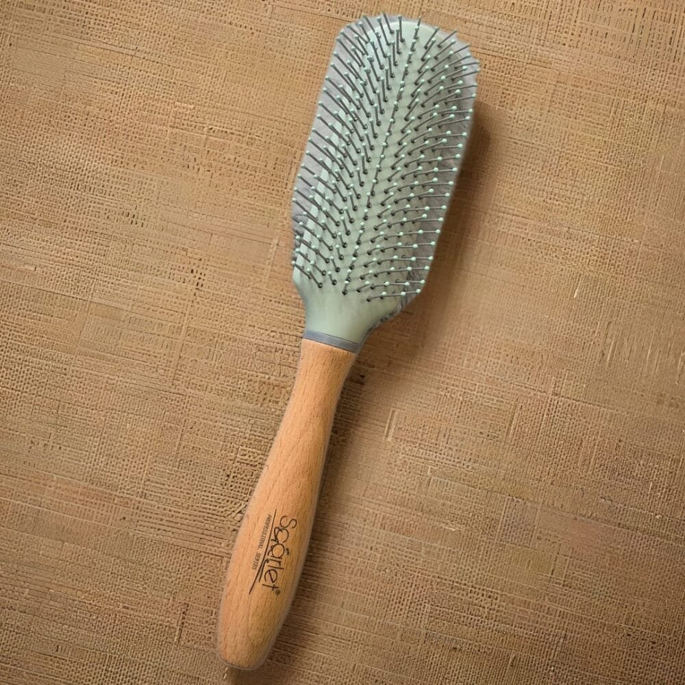 SDL Premium Scarlet Brand Unisex Comb for Adults with Wooden Handle
