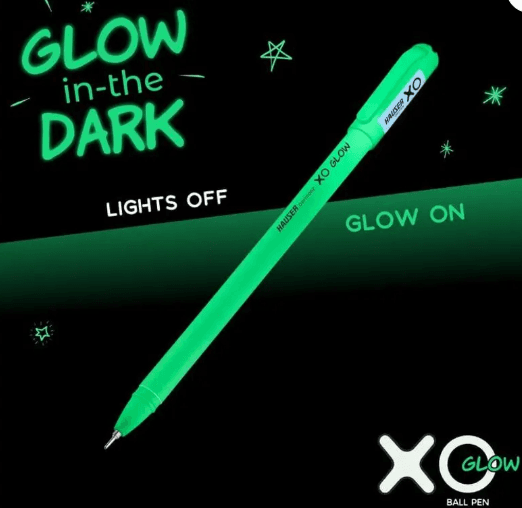 SDL 10 Pieces of Hauser XO Glow Ball Pen for Kids Return Gifts and School Supplies