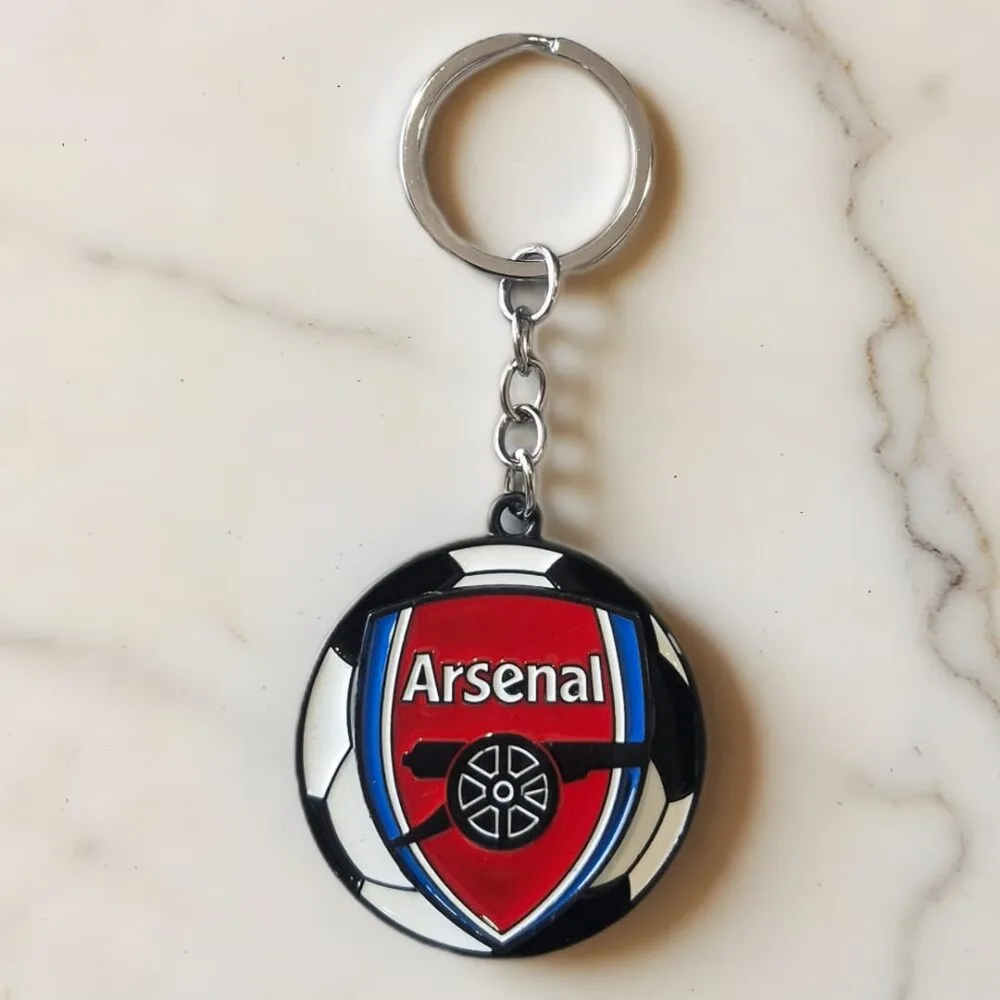SDL 1 Piece of Arsenal Design Rotating Keychain for All Key Types