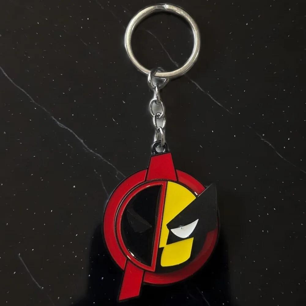 SDL 1 Piece of Wolverine Design Rotating Keychain for All Key Types