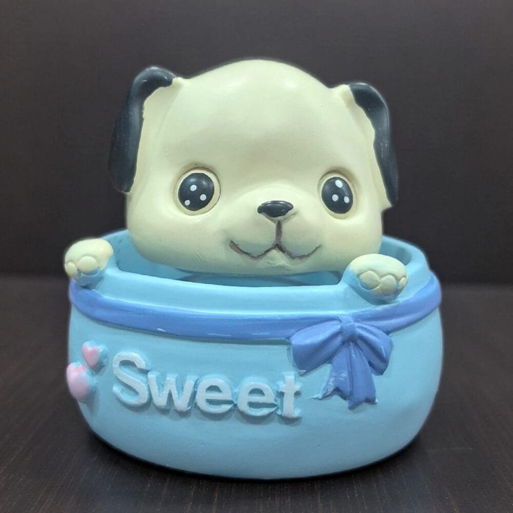 SDL 1 Piece of Cute Puppy Dog Bobblehead for Car Dashboards and Home or Office Decors