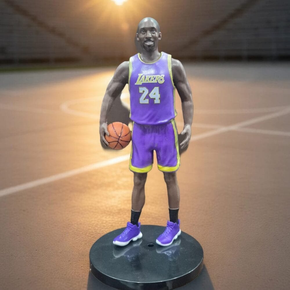 SDL Best Basketball Player Kobe Bryant Figurines for Show Decors and Gift Options of height 18cm