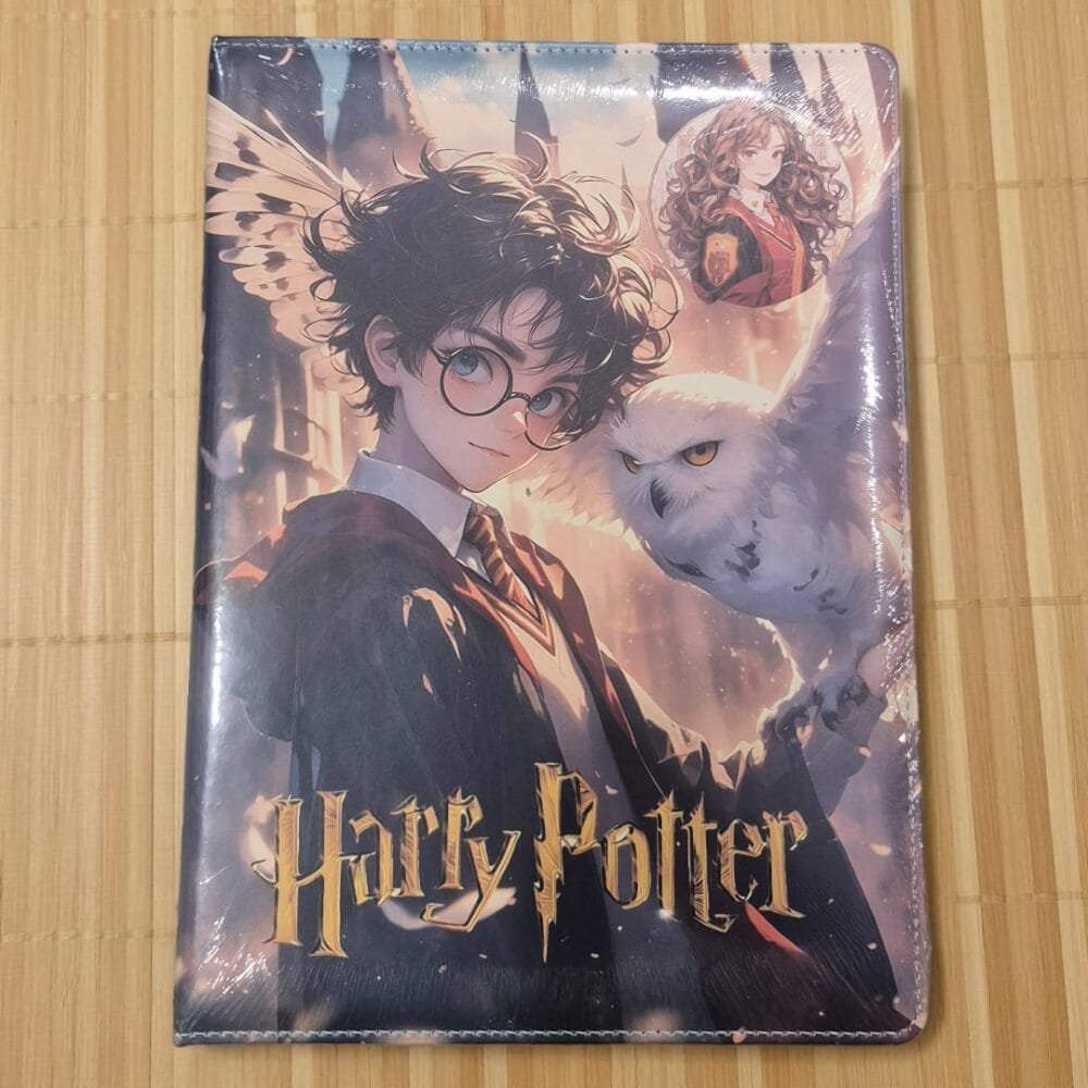 SDL 1 Piece of Premium Big Size Leather Material Random Design Harry Potter Themed Ruled Notebook