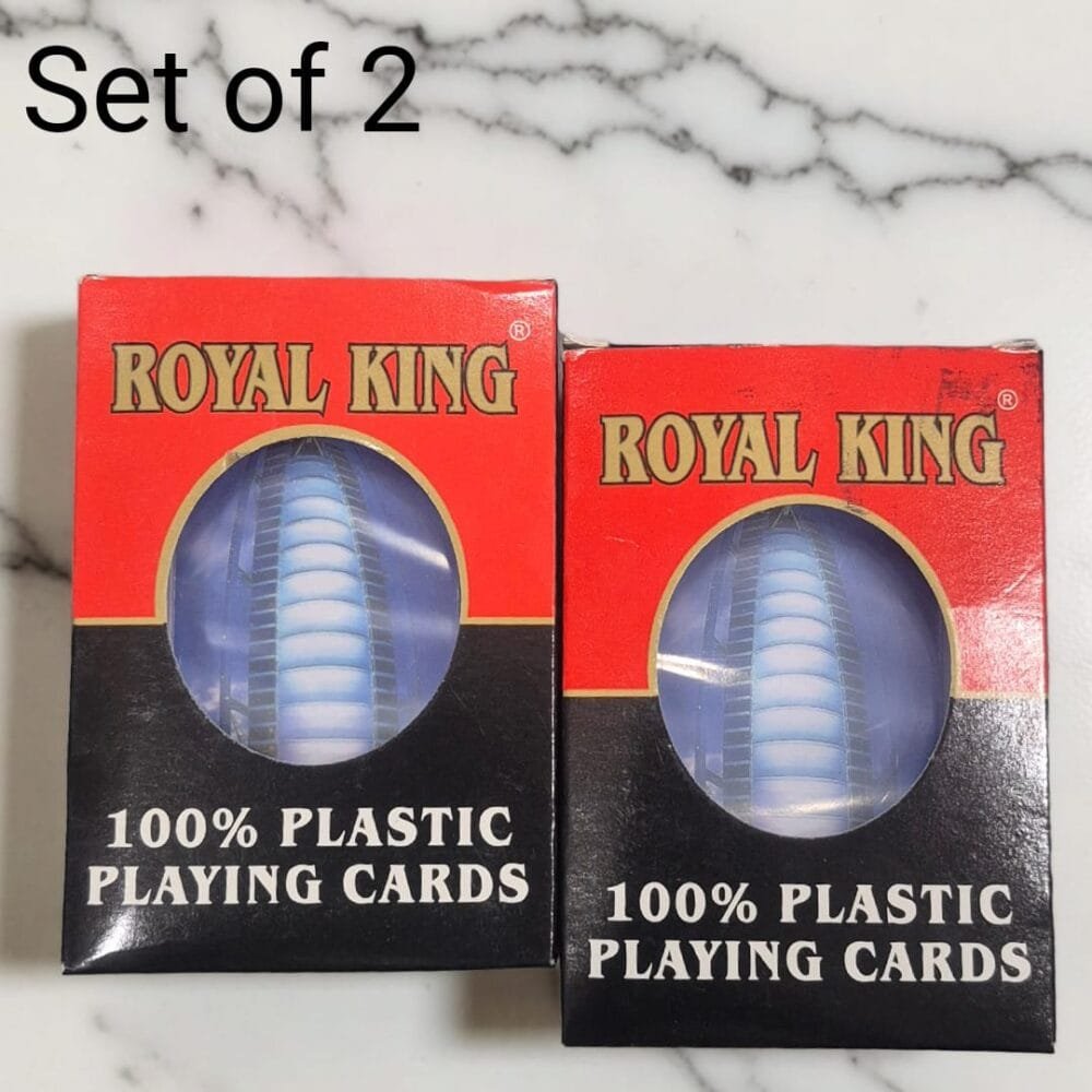 SDL 2 Random Decks of Premium Plastic Cards for Playing Card for Indoor and Travel Games