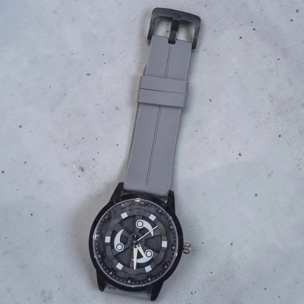 SDL Premium Inner Dial Rotating Design Analog Watch with Grey Strap for Gifts and Men's Casual Wear