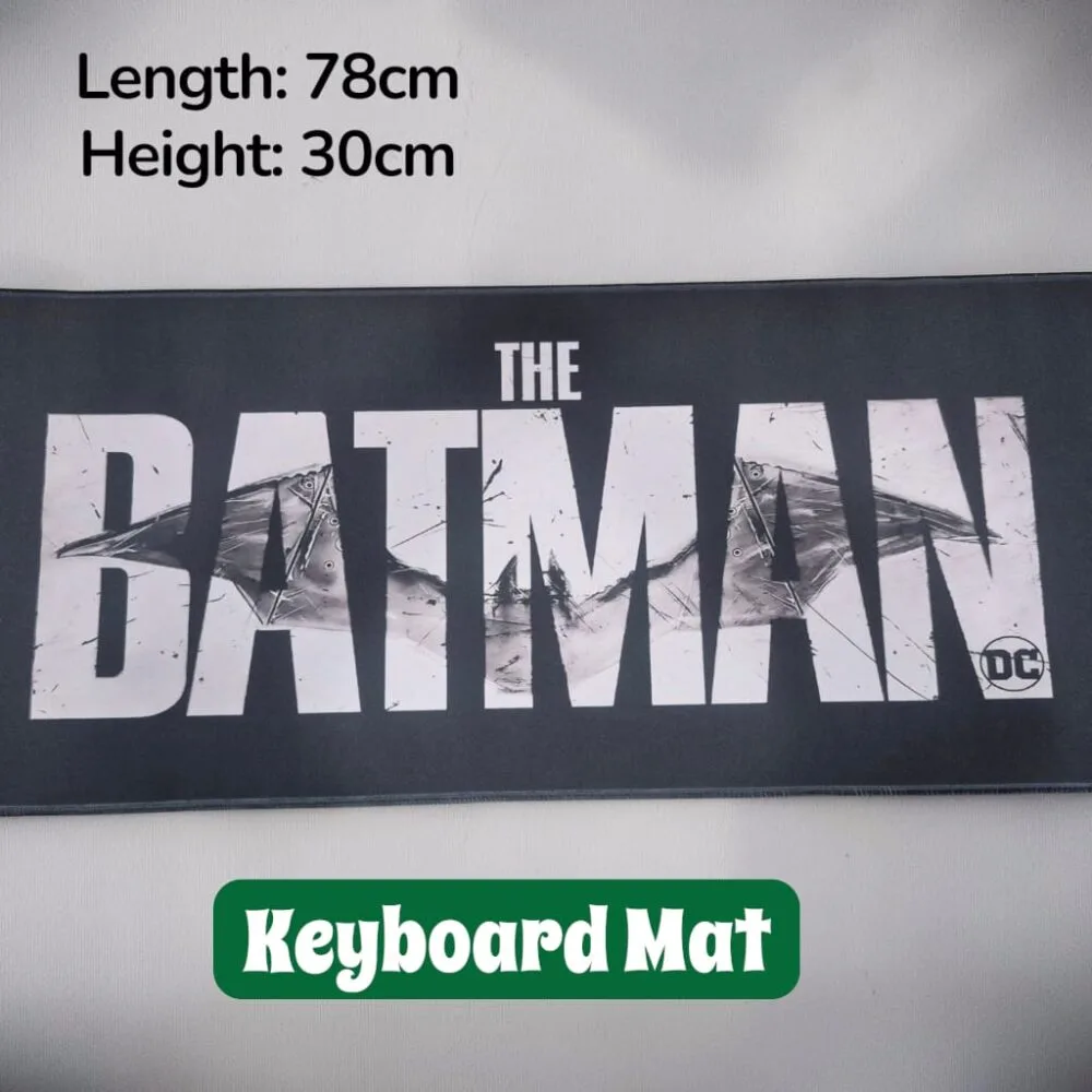 SDL 1 Piece of Premium Batman Design Laptop or Keyboard Mat for Stylish Look and Gifts
