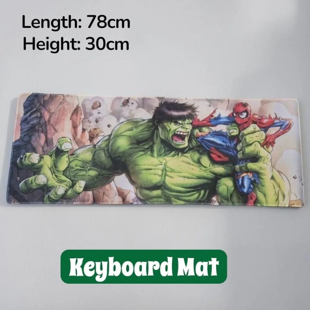 SDL 1 Piece of Premium Hulk Design Laptop or Keyboard Mat for Stylish Look and Gifts