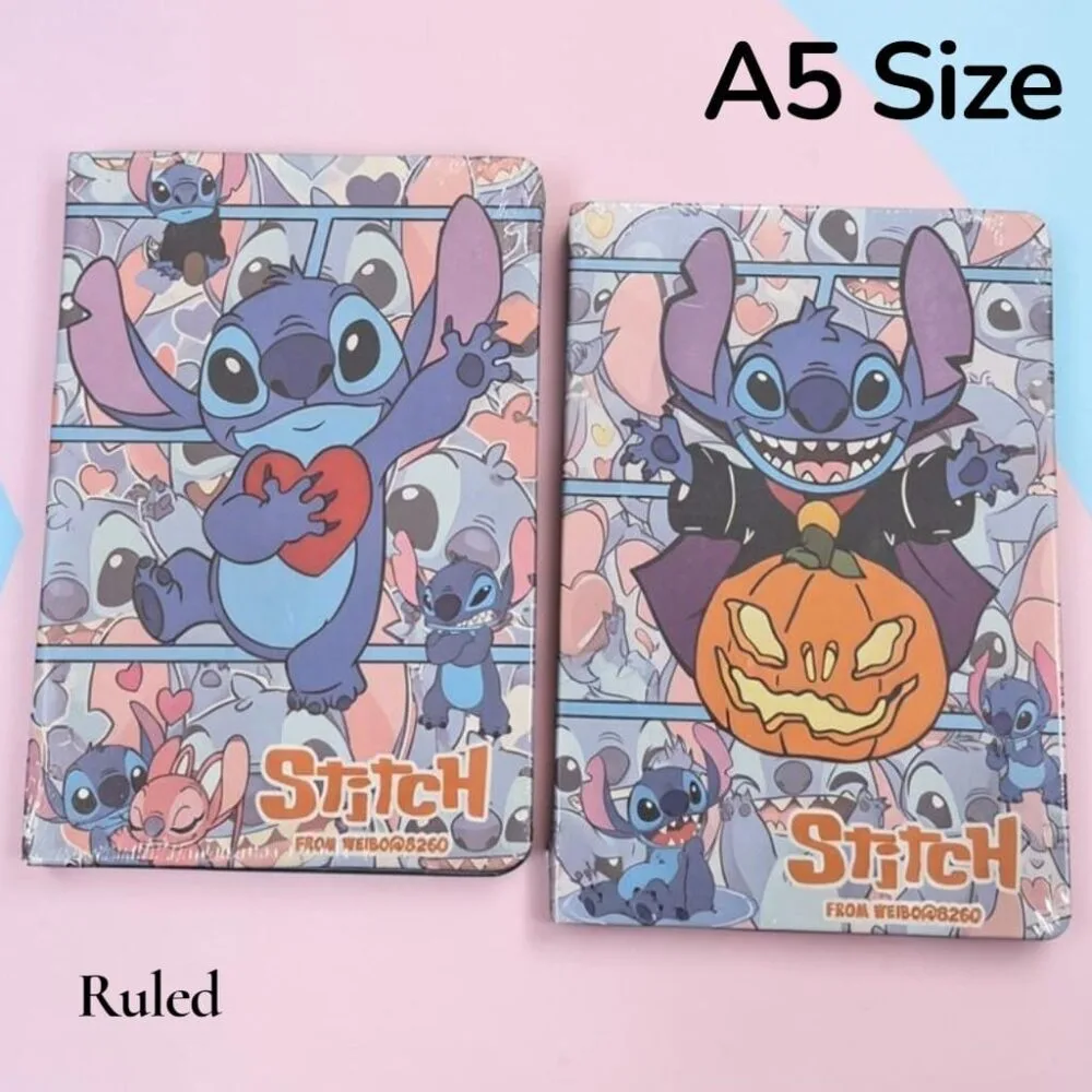 SDL 2 Pieces of A5 Size Ruled Stitch Design Notebook for Gifts and Return Gifts