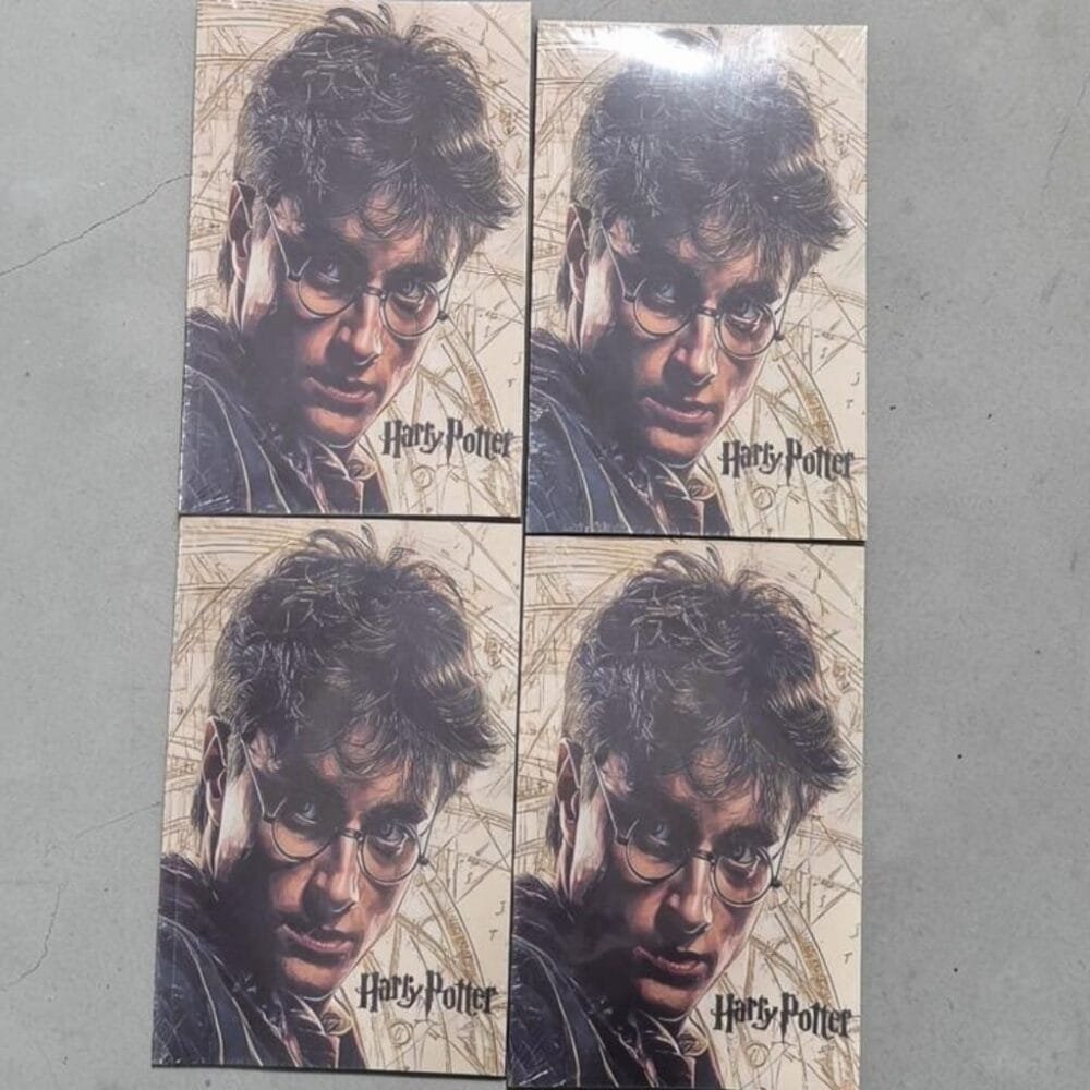 SDL 4 Pieces of Harry Potter Themed 80 pages Ruled Notebook of A5 Size