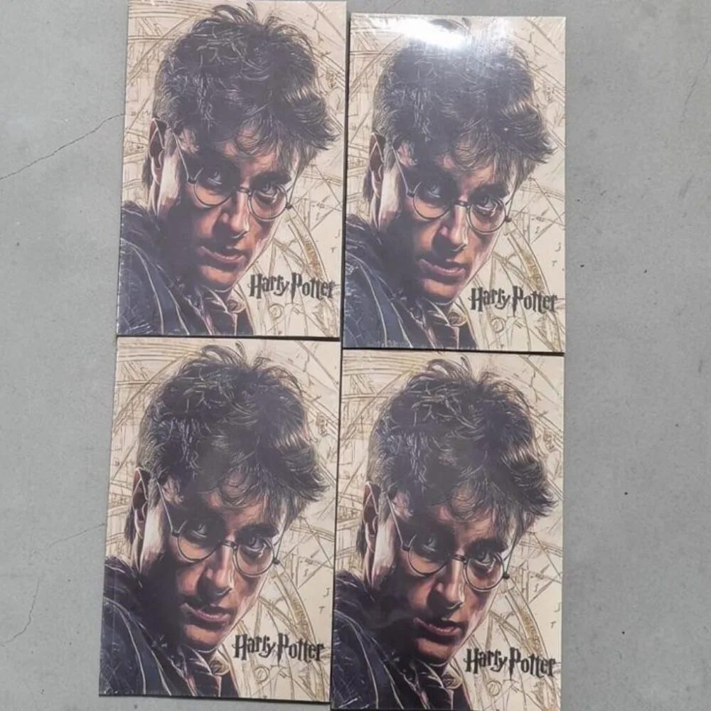 SDL 4 Pieces of Harry Potter Themed 80 pages Ruled Notebook of A5 Size