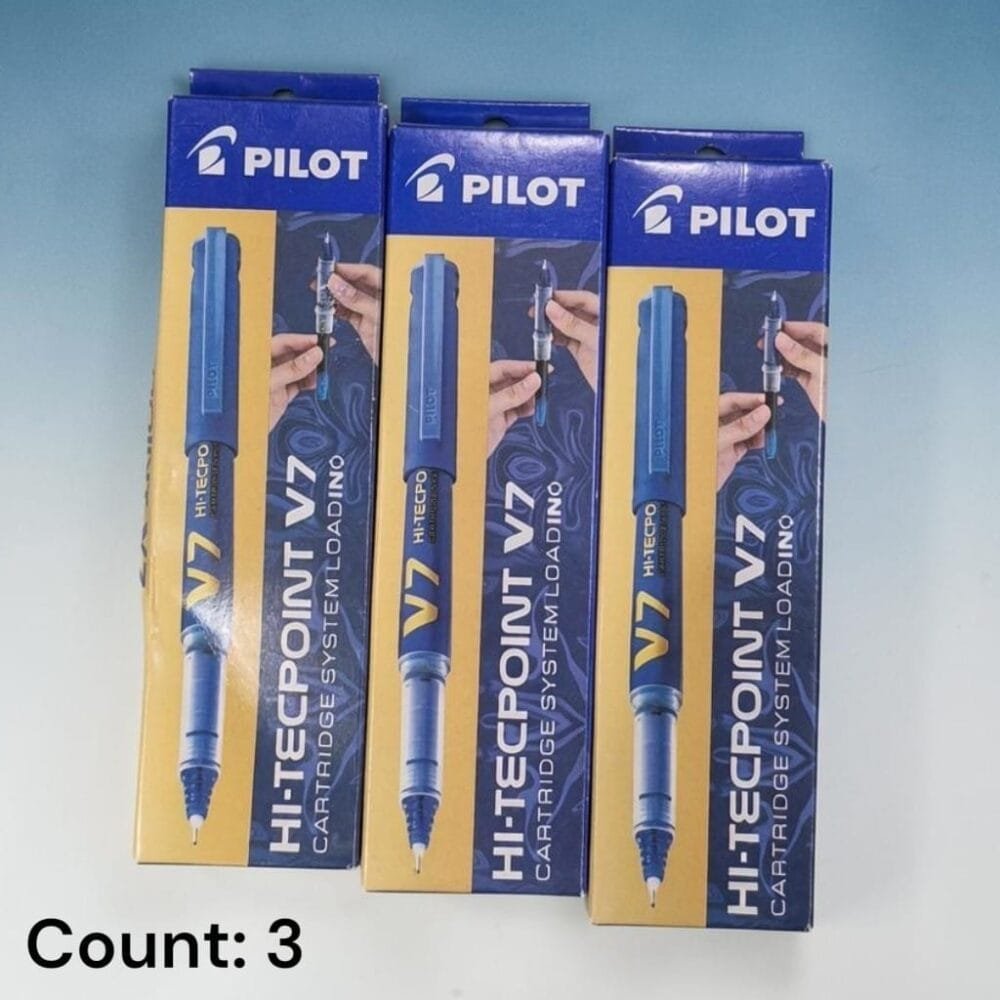 SDL 3 Pieces of V7 Pilot Pen for Smooth Writing for Exam and School Supplies